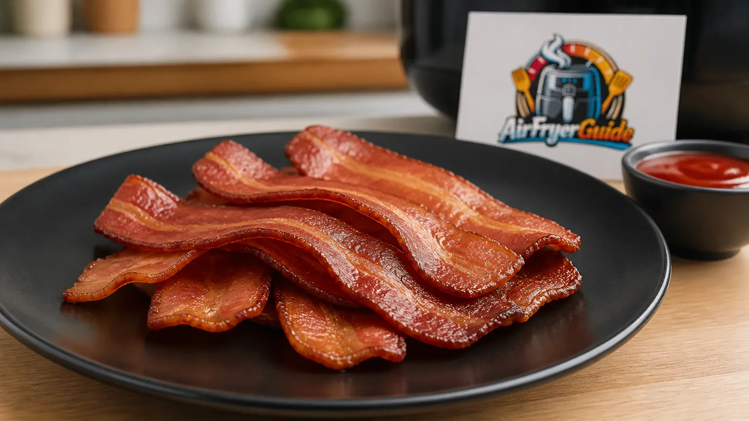 Frühstücksfleisch im Airfryer