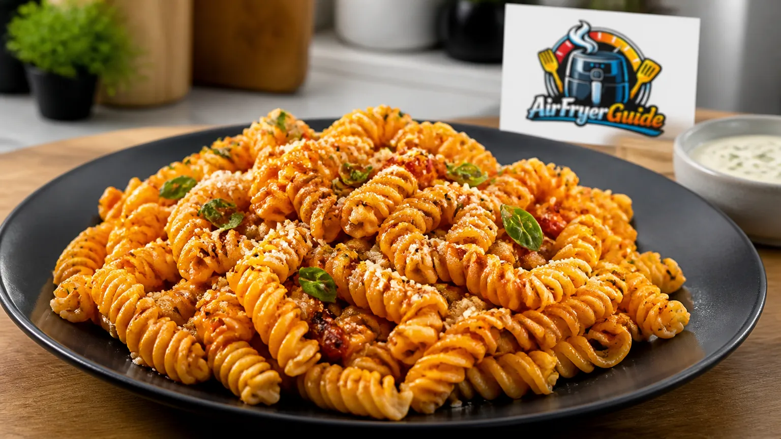 Fusilli aufwärmen im Airfryer