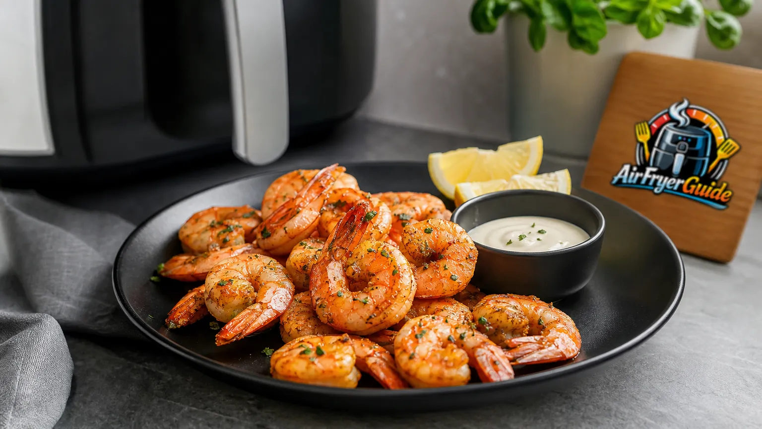 Gambas im Airfryer