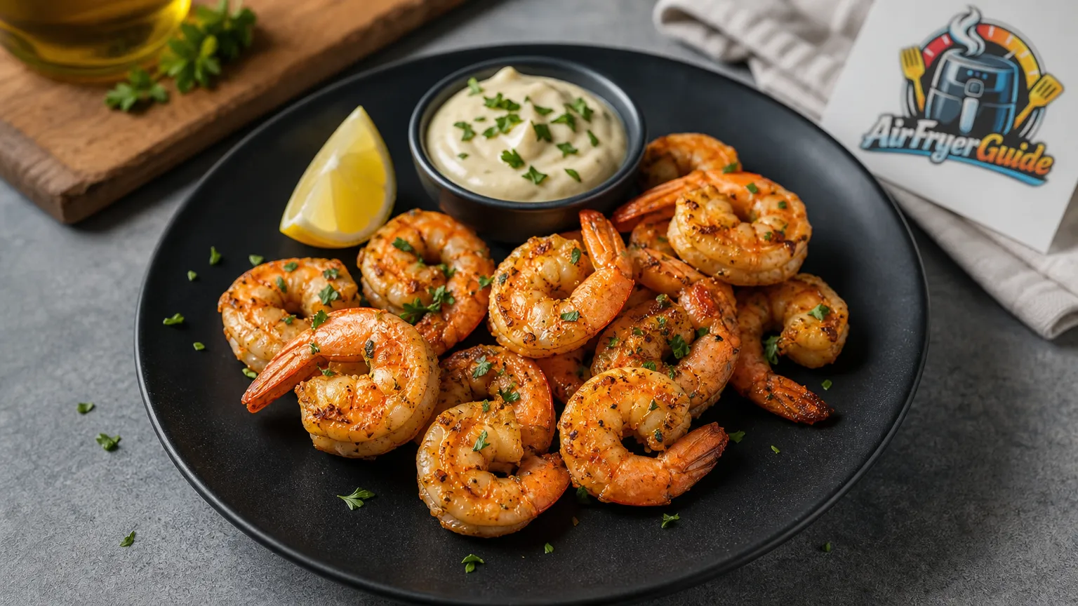 Garnelen im Airfryer