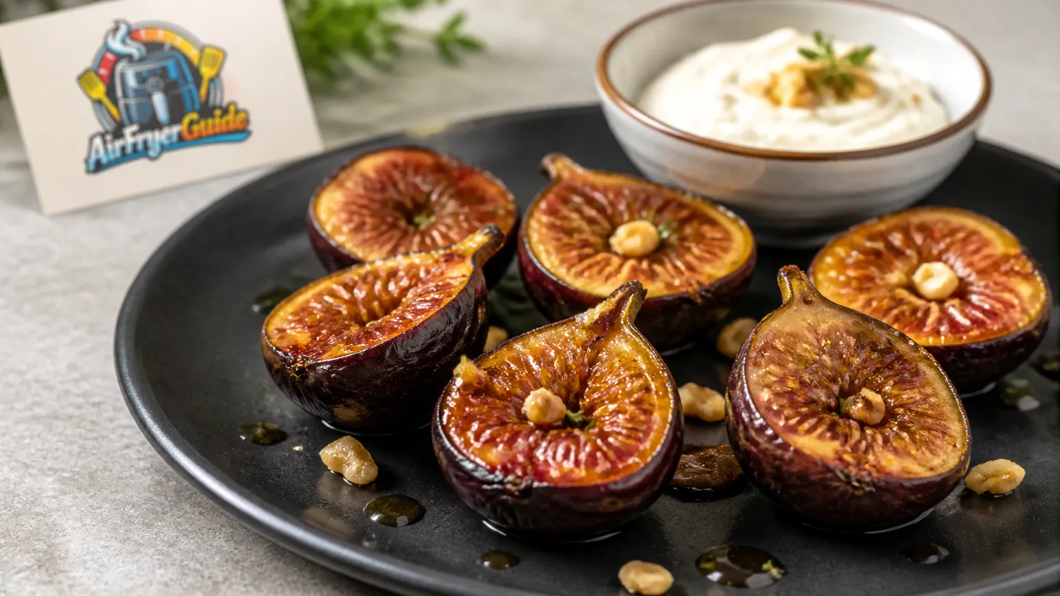 Gebackene Feigen im Airfryer
