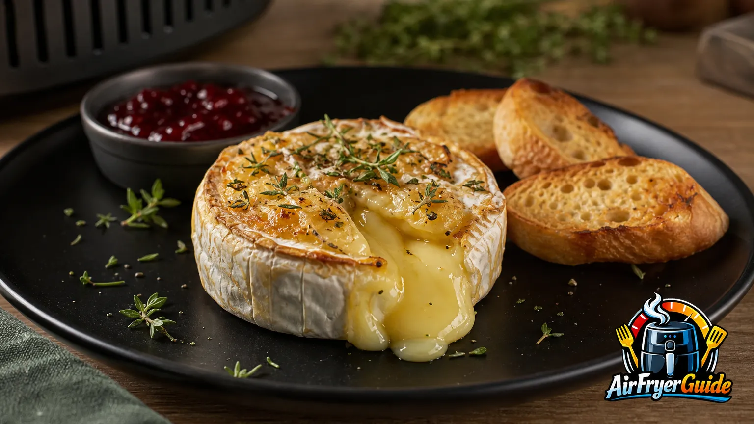 Camembert im Airfryer