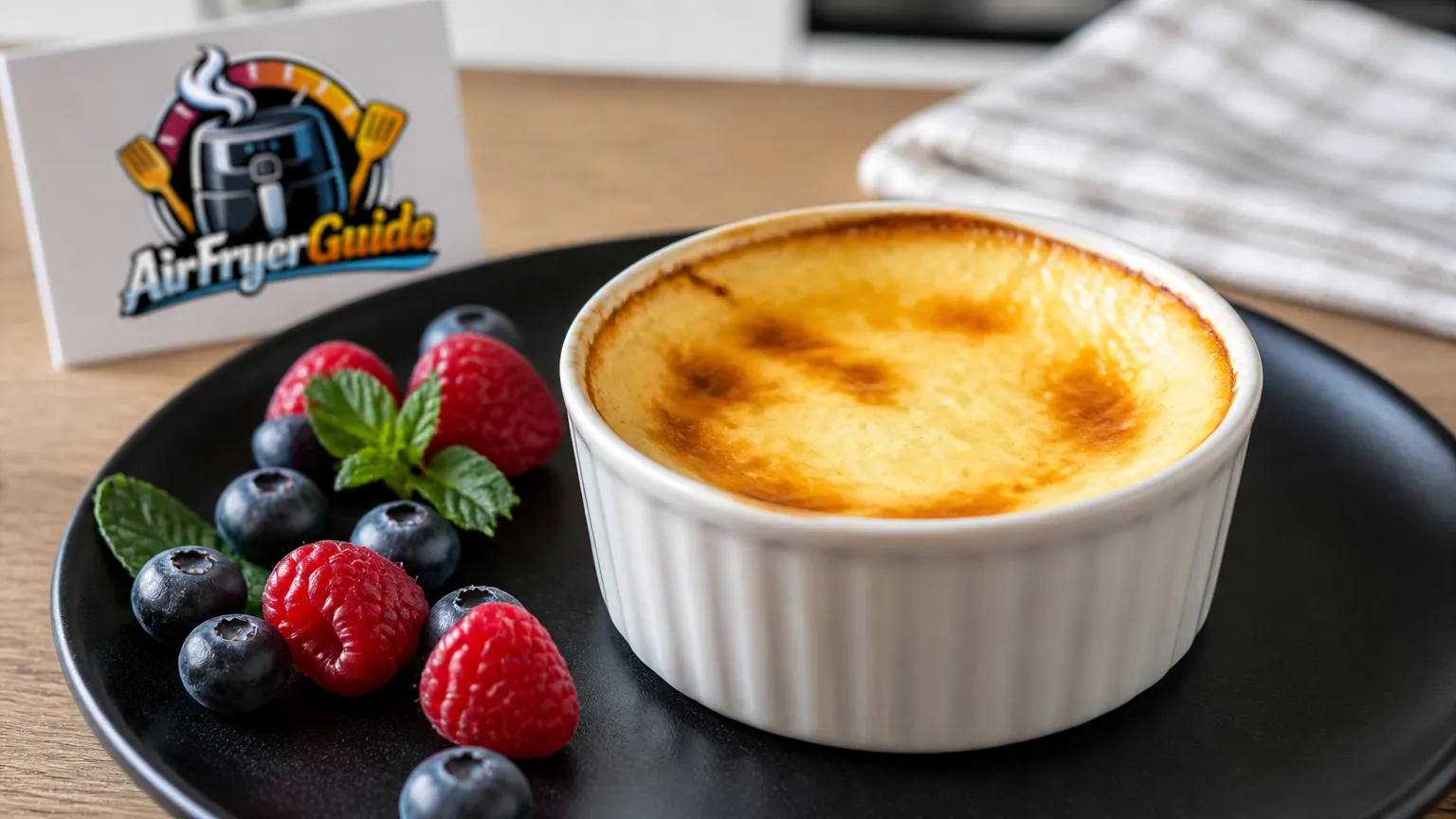 Gebackener Joghurt im Airfryer