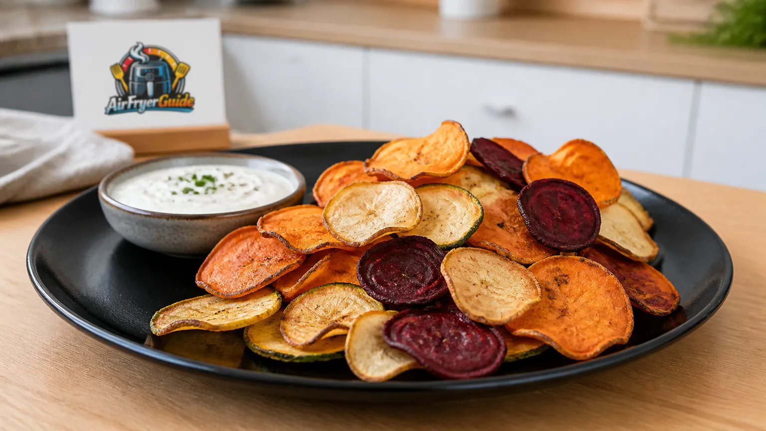 Gemüsechips im Airfryer