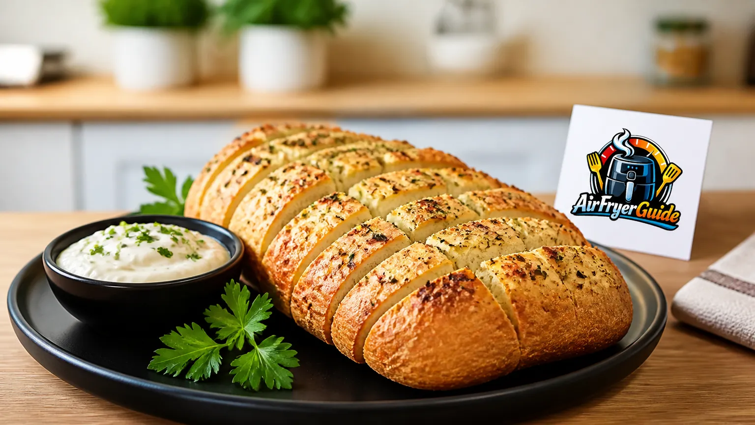 Gewürzbrot im Airfryer
