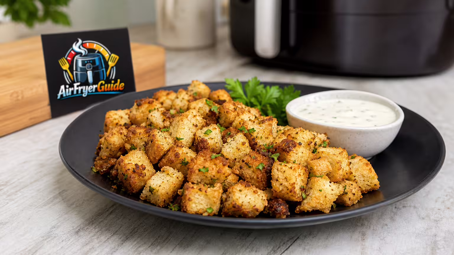 Gewürzbrotfüllung im Airfryer