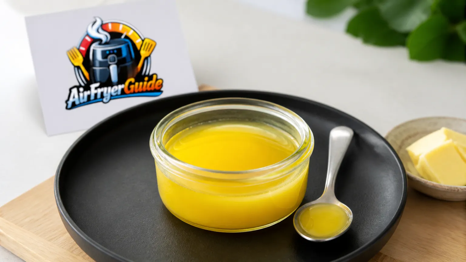 Ghee schmelzen im Airfryer