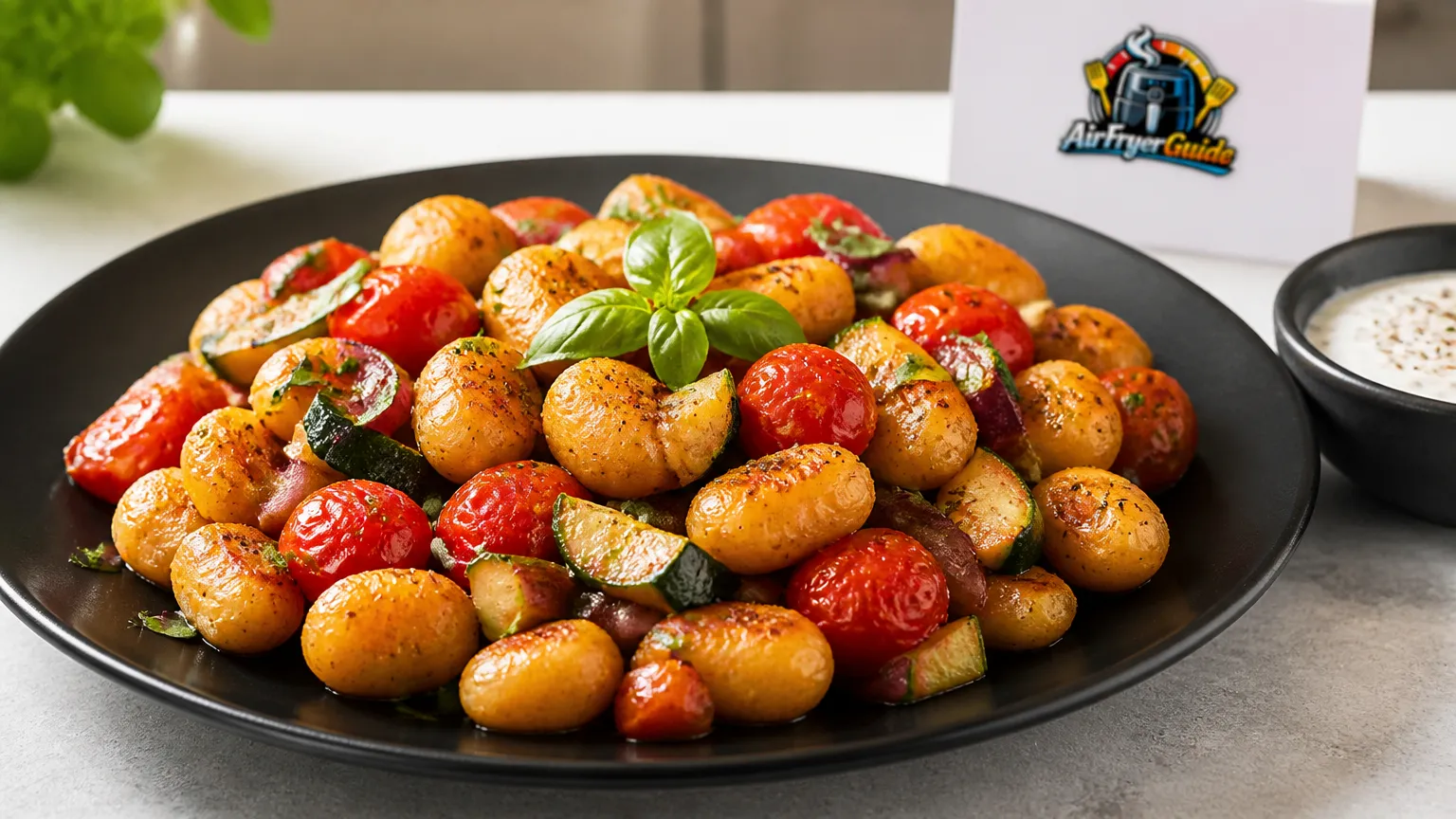 Gnocchi Pfanne im Airfryer