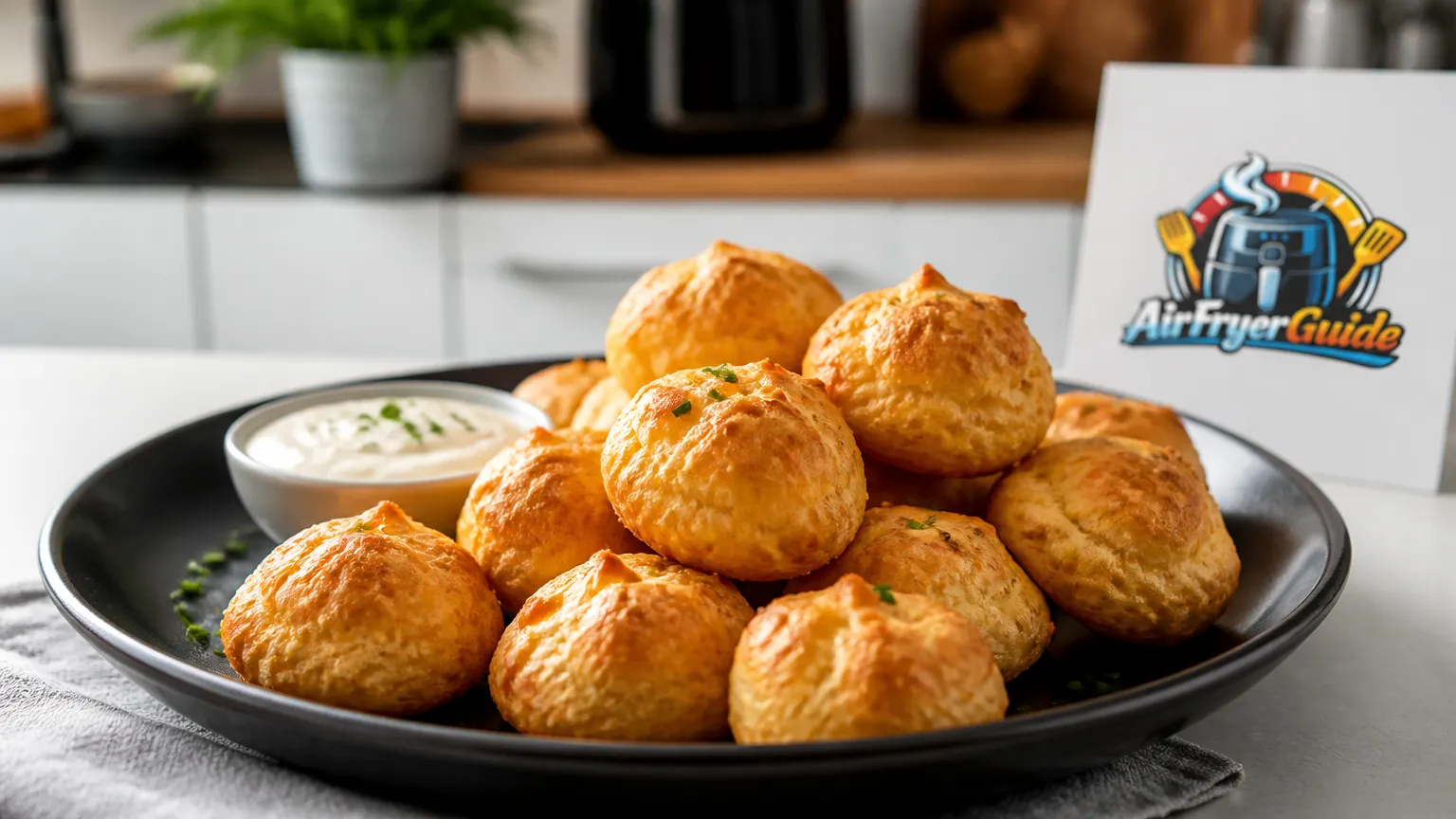 Gougères im Airfryer