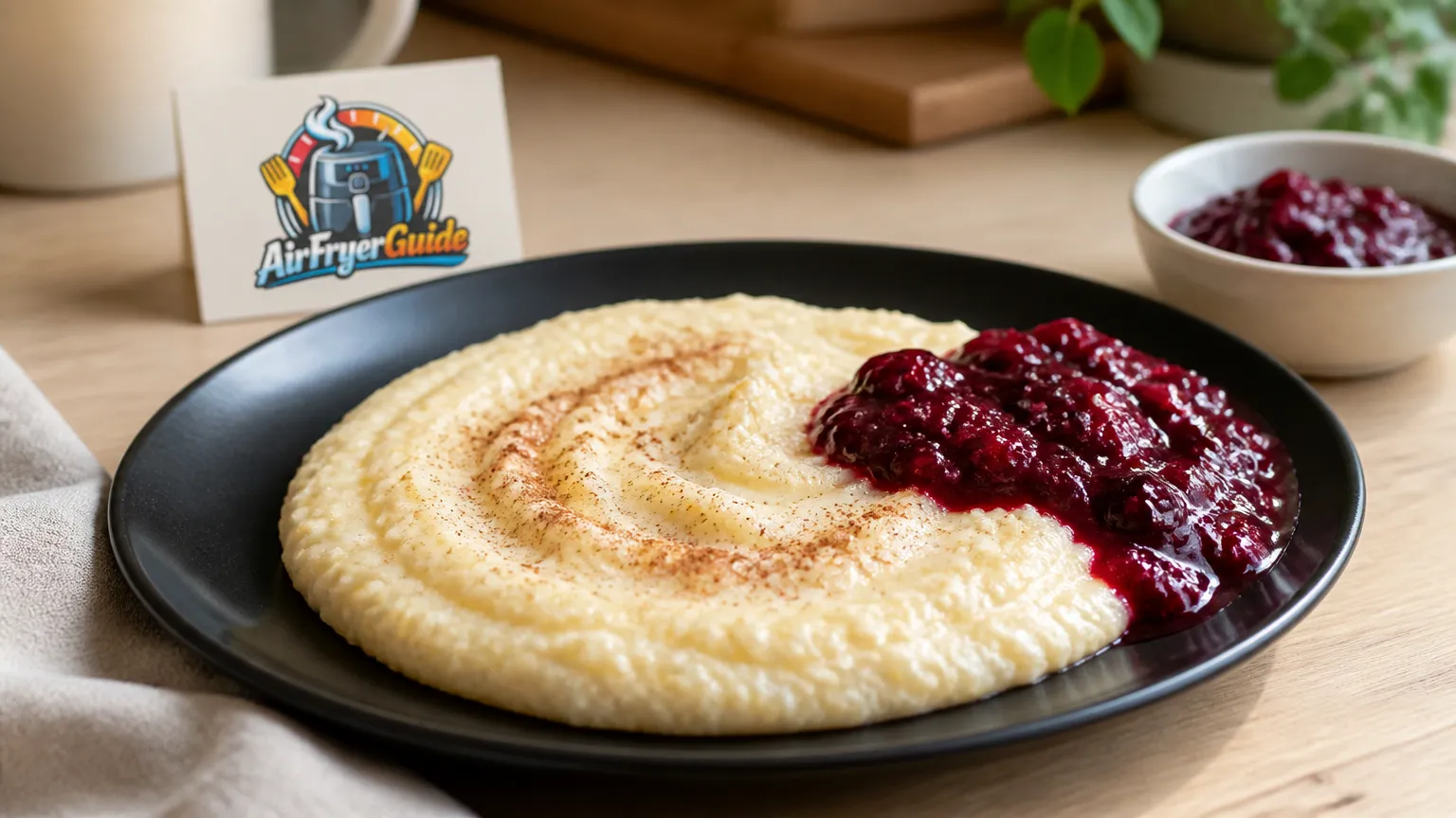 Grießbrei im Airfryer
