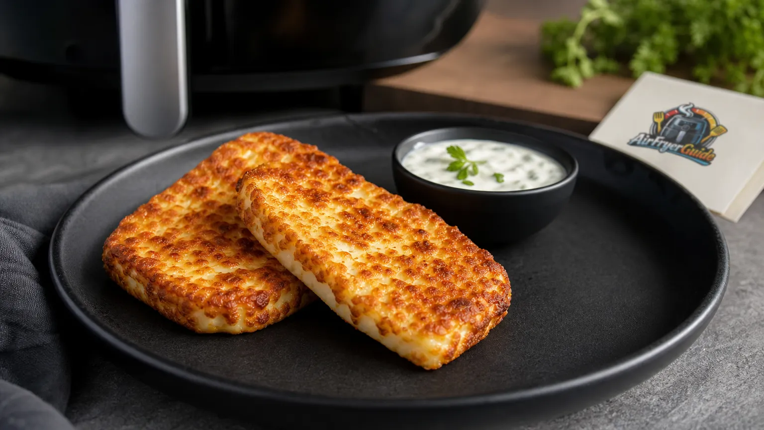 Grillkäse im Airfryer