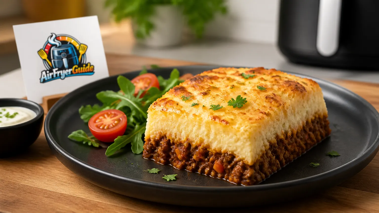 Hachis Parmentier aufwärmen im Airfryer