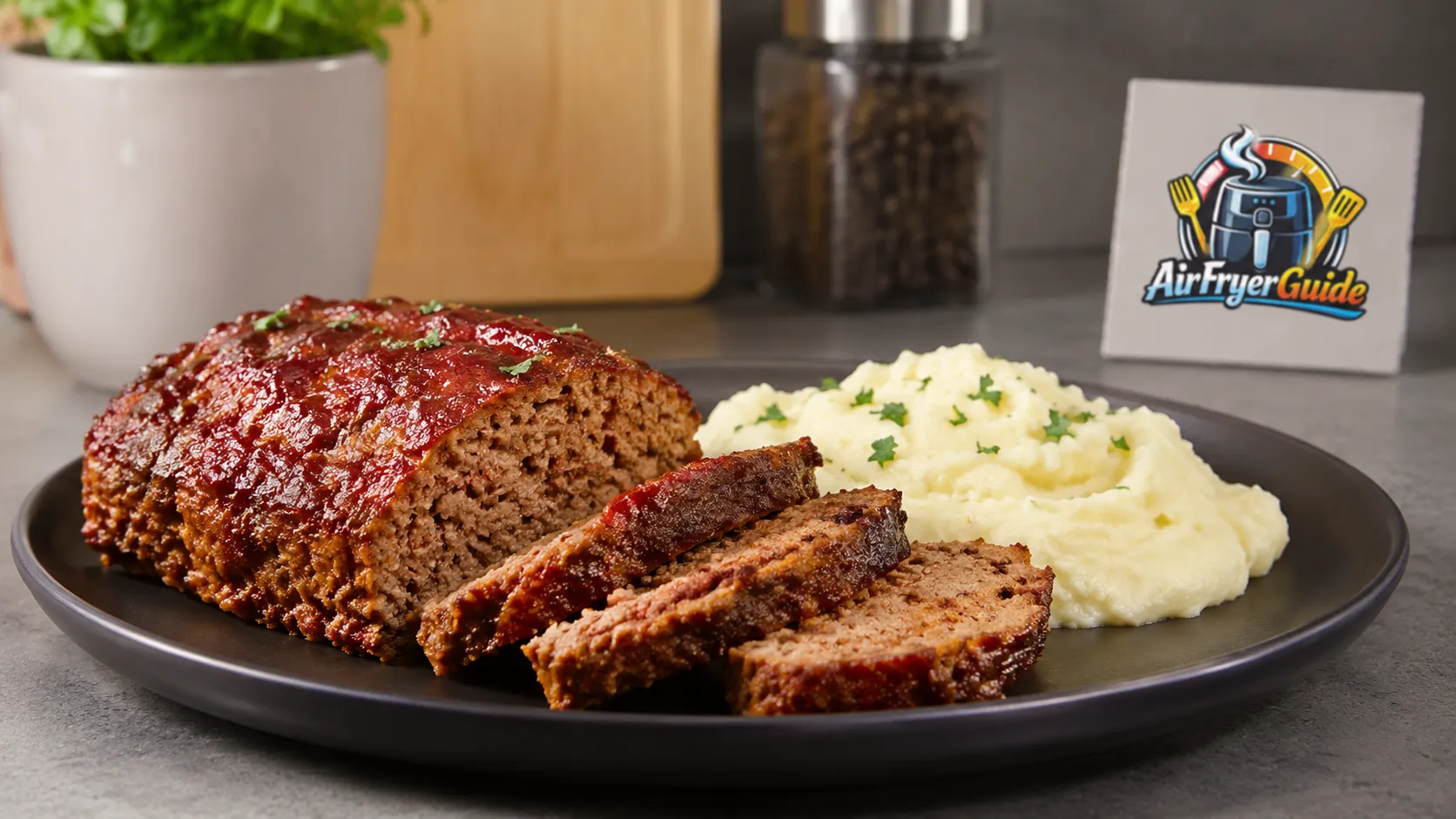 Hackbraten im Airfryer