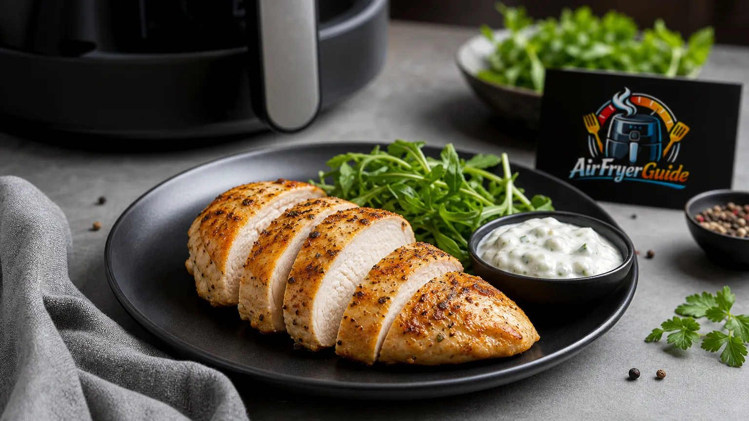 Hähnchenbrust im Airfryer