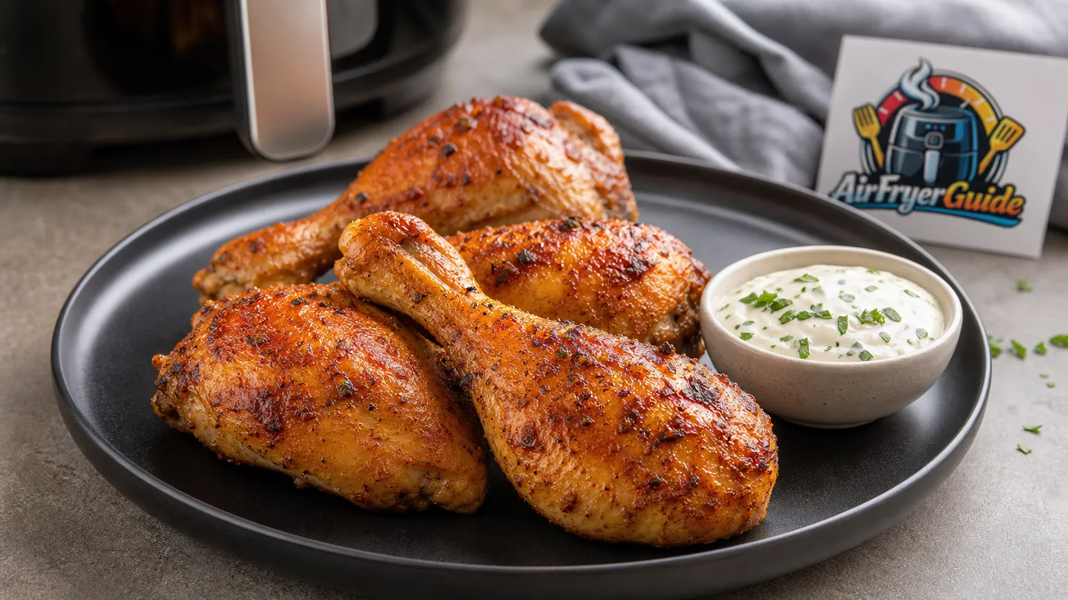 Chicken Drumsticks im Airfryer