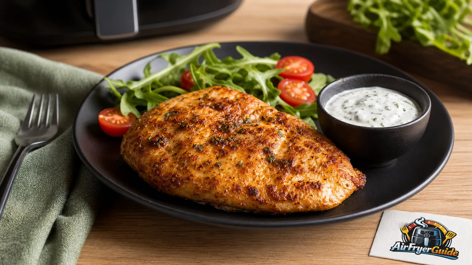 Hähnchensteak im Airfryer