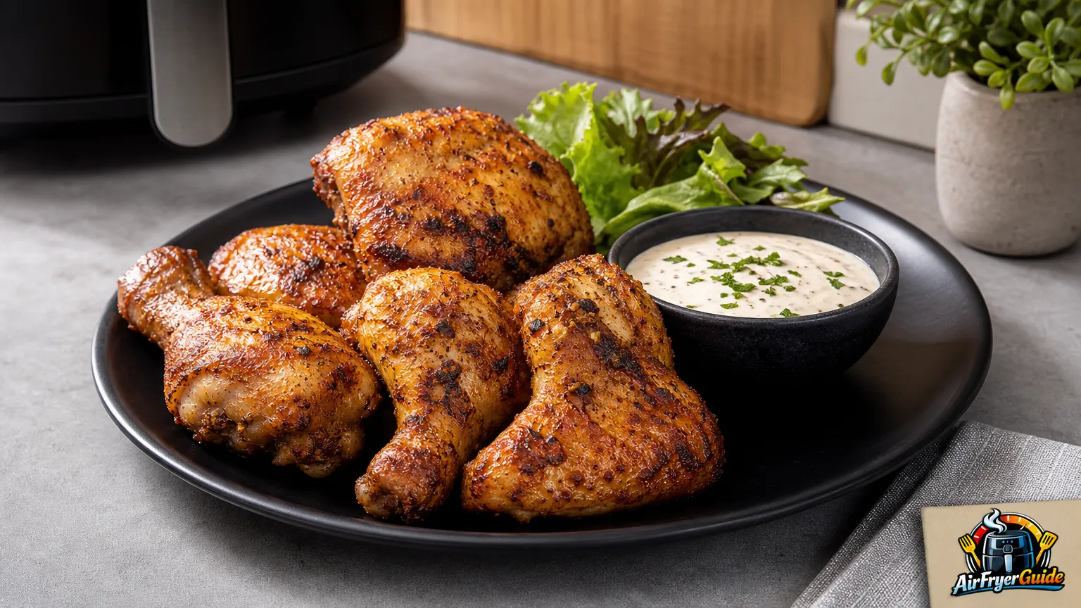 Hähnchenbrustteile im Airfryer
