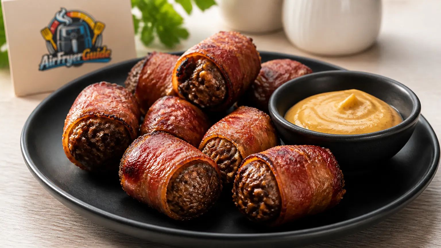 Haggis Bonbons im Airfryer