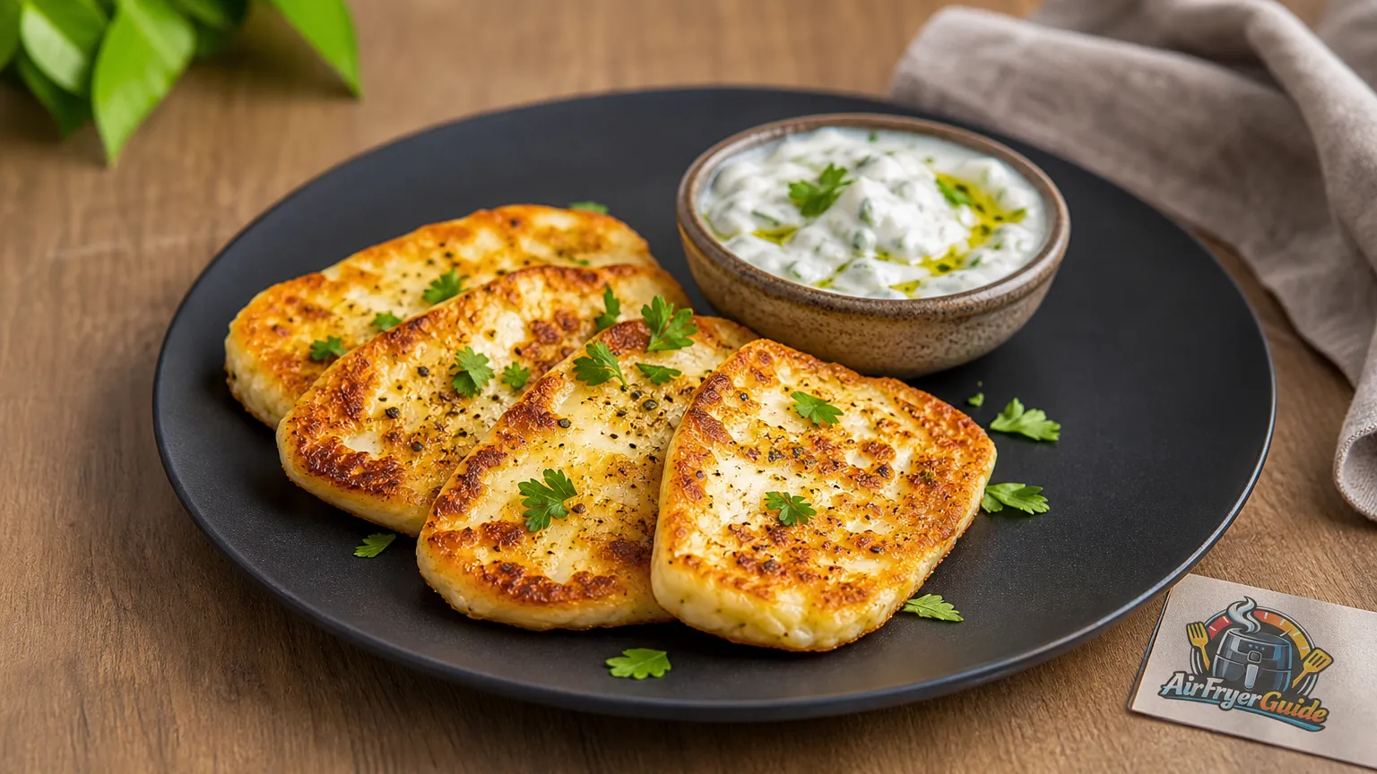Halloumi im Airfryer