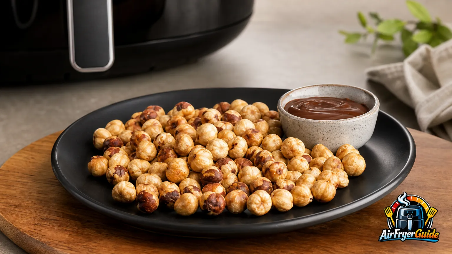 Haselnüsse rösten im Airfryer