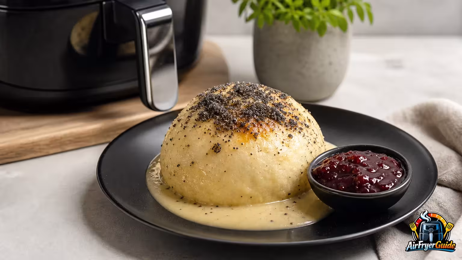 Hefeklöße im Airfryer