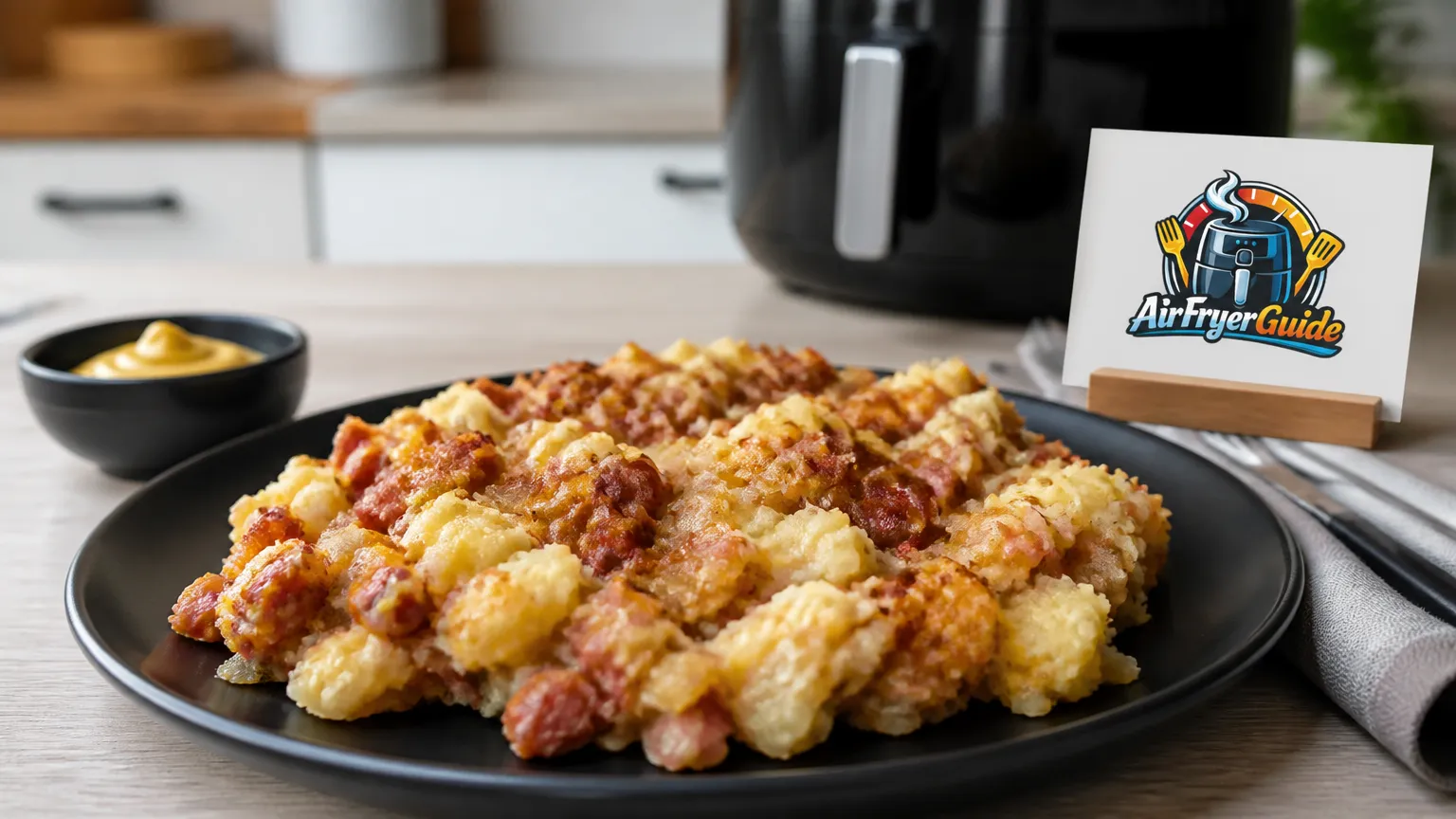 Hete Bliksem aufwärmen im Airfryer