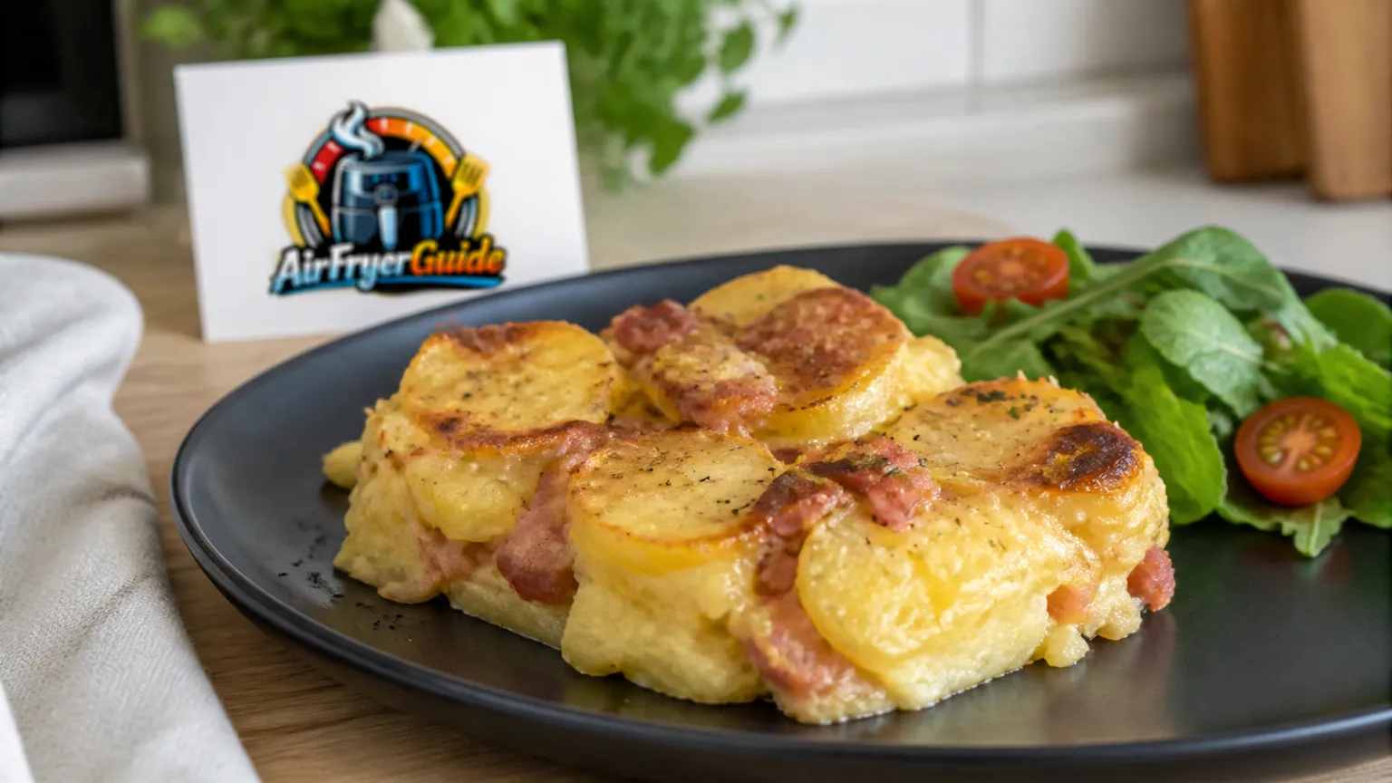 Holländischer Kartoffelauflauf im Airfryer