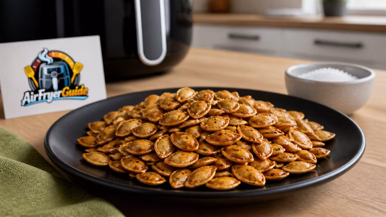 Honigmelonenkerne rösten im Airfryer