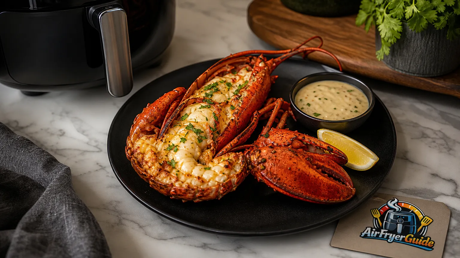 Hummer im Airfryer