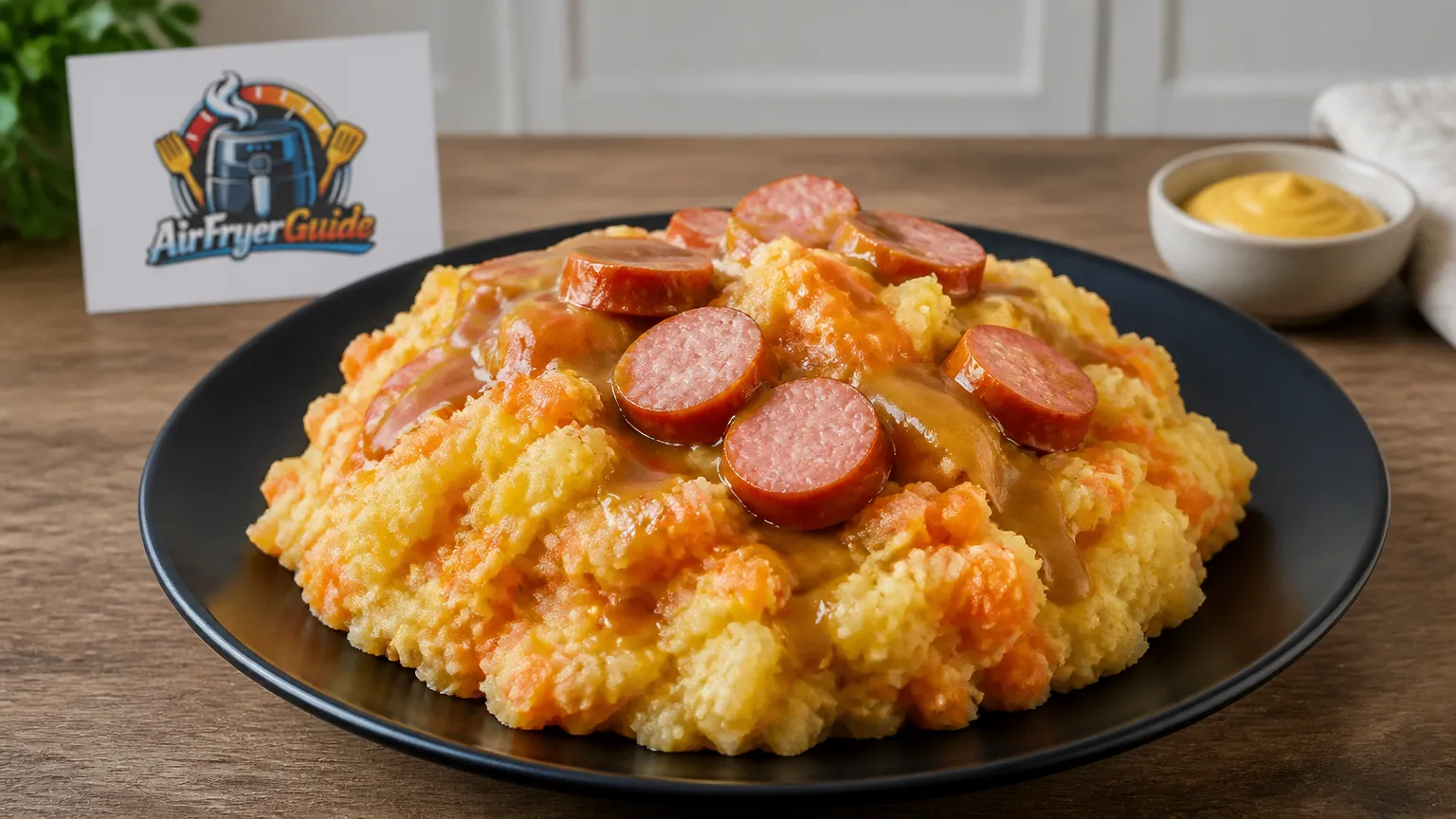 Hutspot aufwärmen im Airfryer