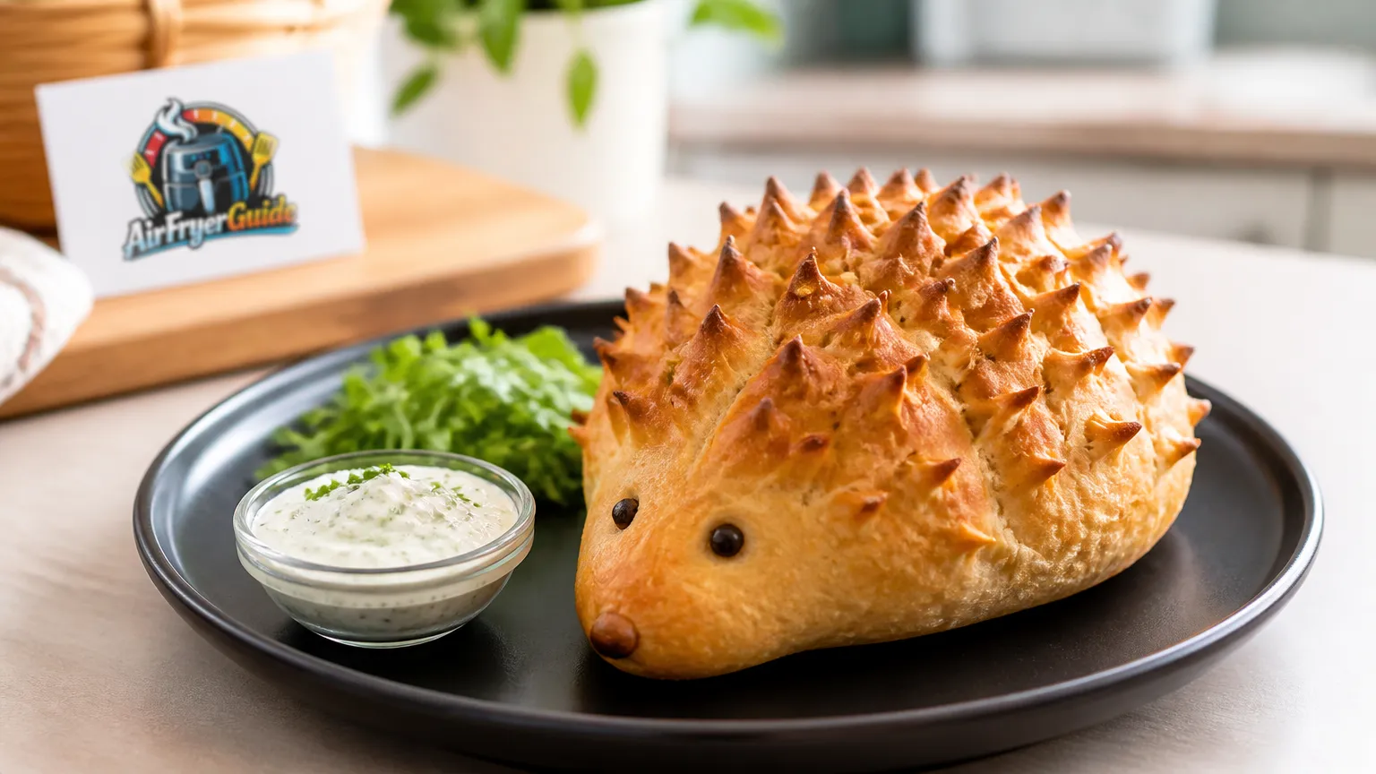 Igelbrötchen im Airfryer