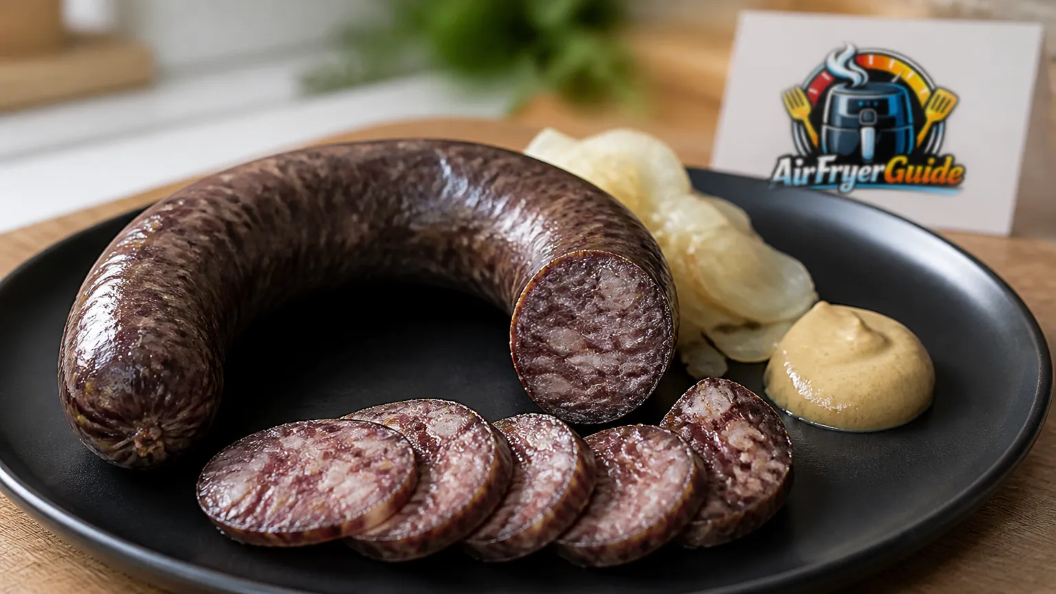 Jitrnice (Kühlware) im Airfryer