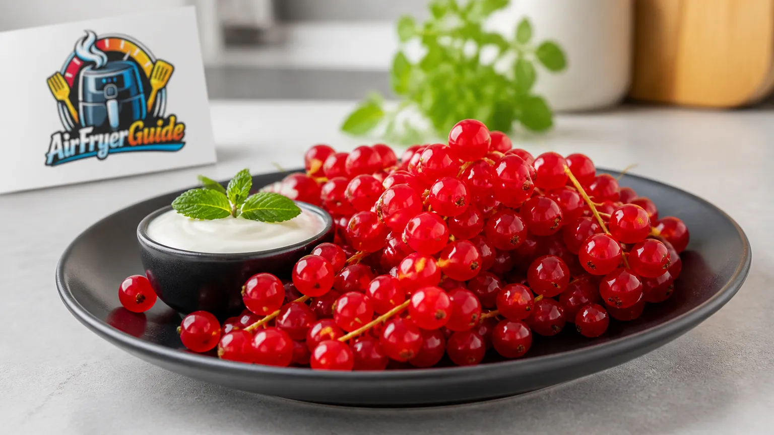 Johannisbeeren im Airfryer
