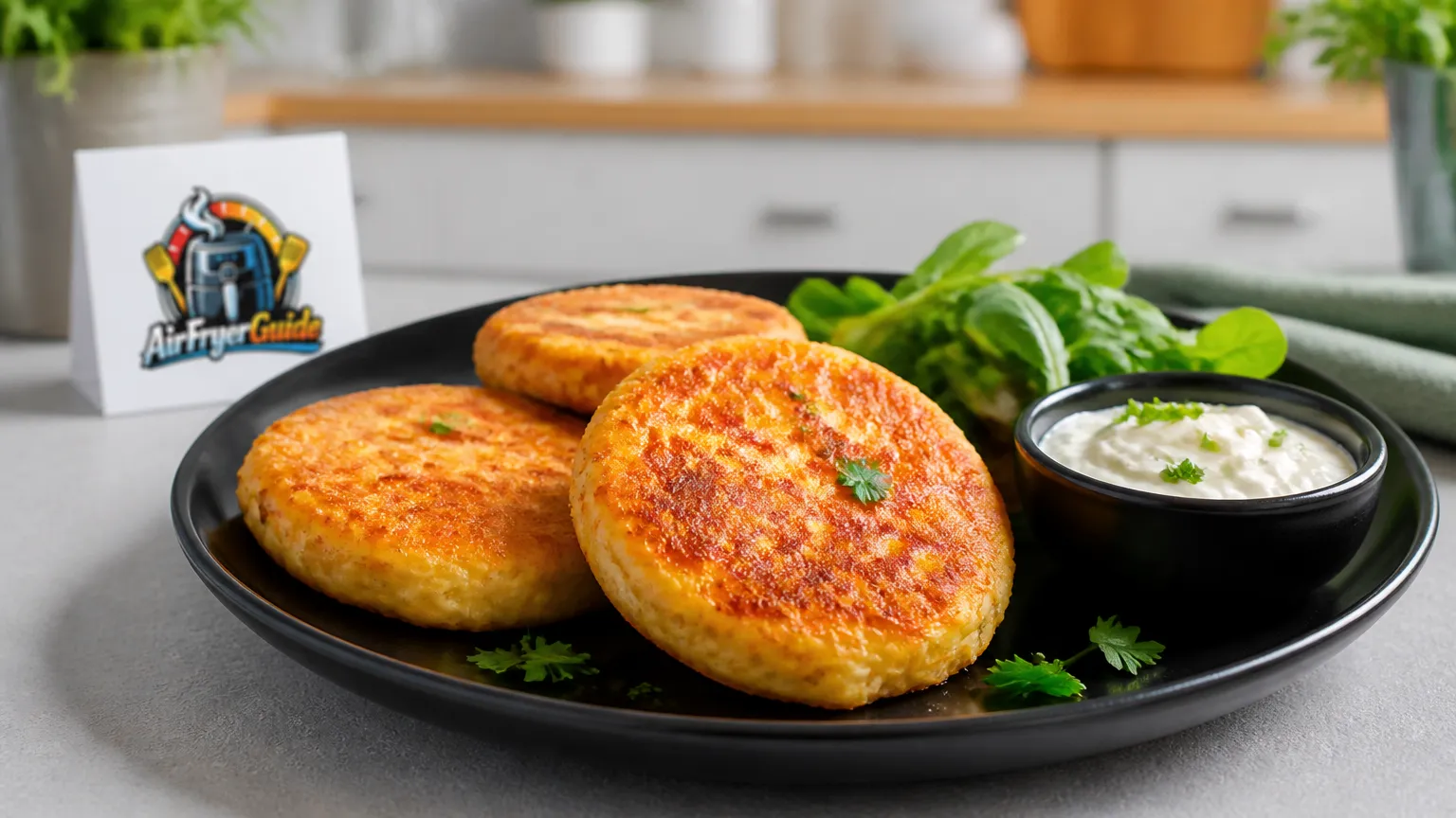 Käsebratlinge im Airfryer