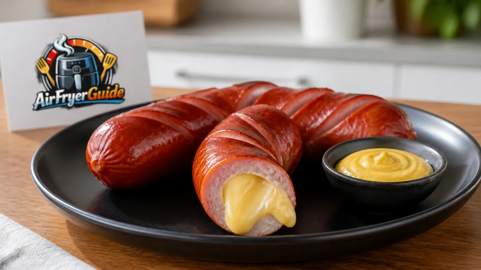 Käsekrakauer im Airfryer