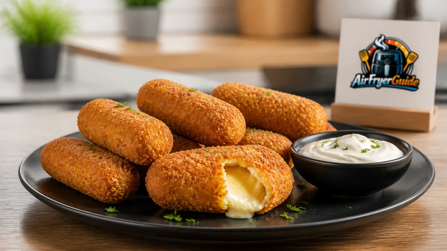 Käsekroketten im Airfryer
