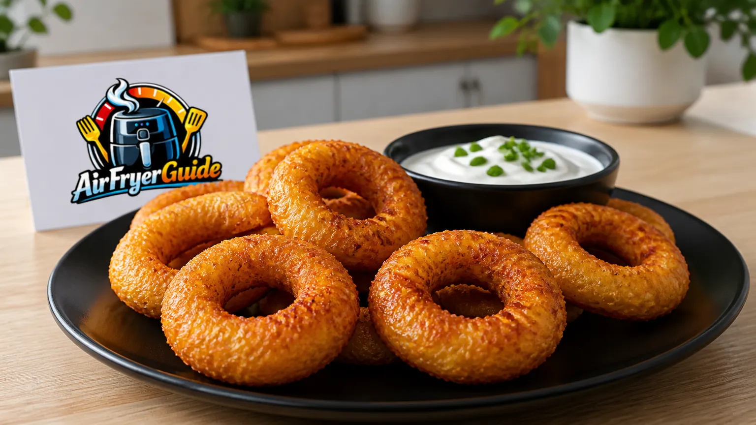 Käseringe im Airfryer