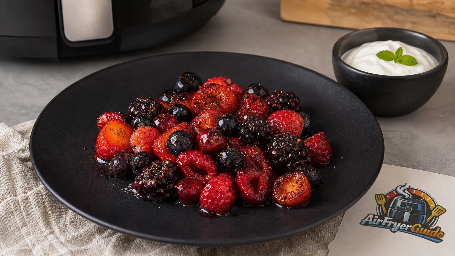 Beeren Mix (TK) im Airfryer