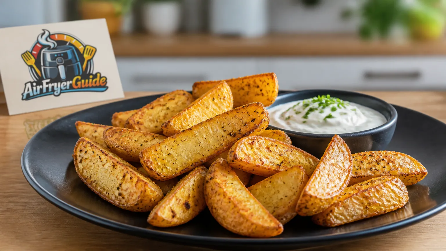 Kartoffel Dippers im Airfryer