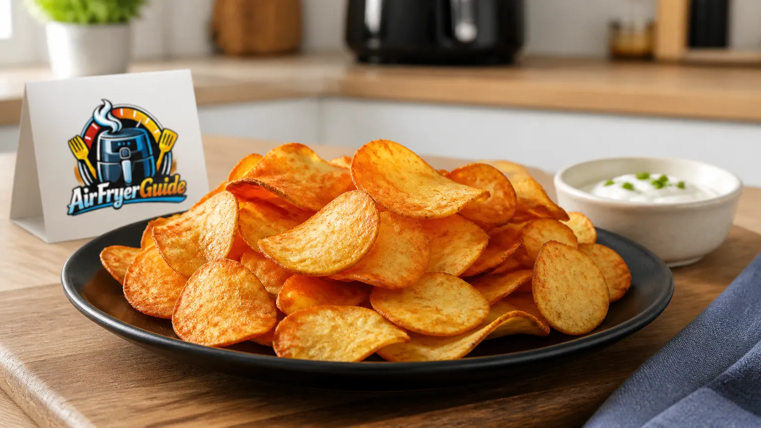 Kartoffelchips Ungarisch im Airfryer