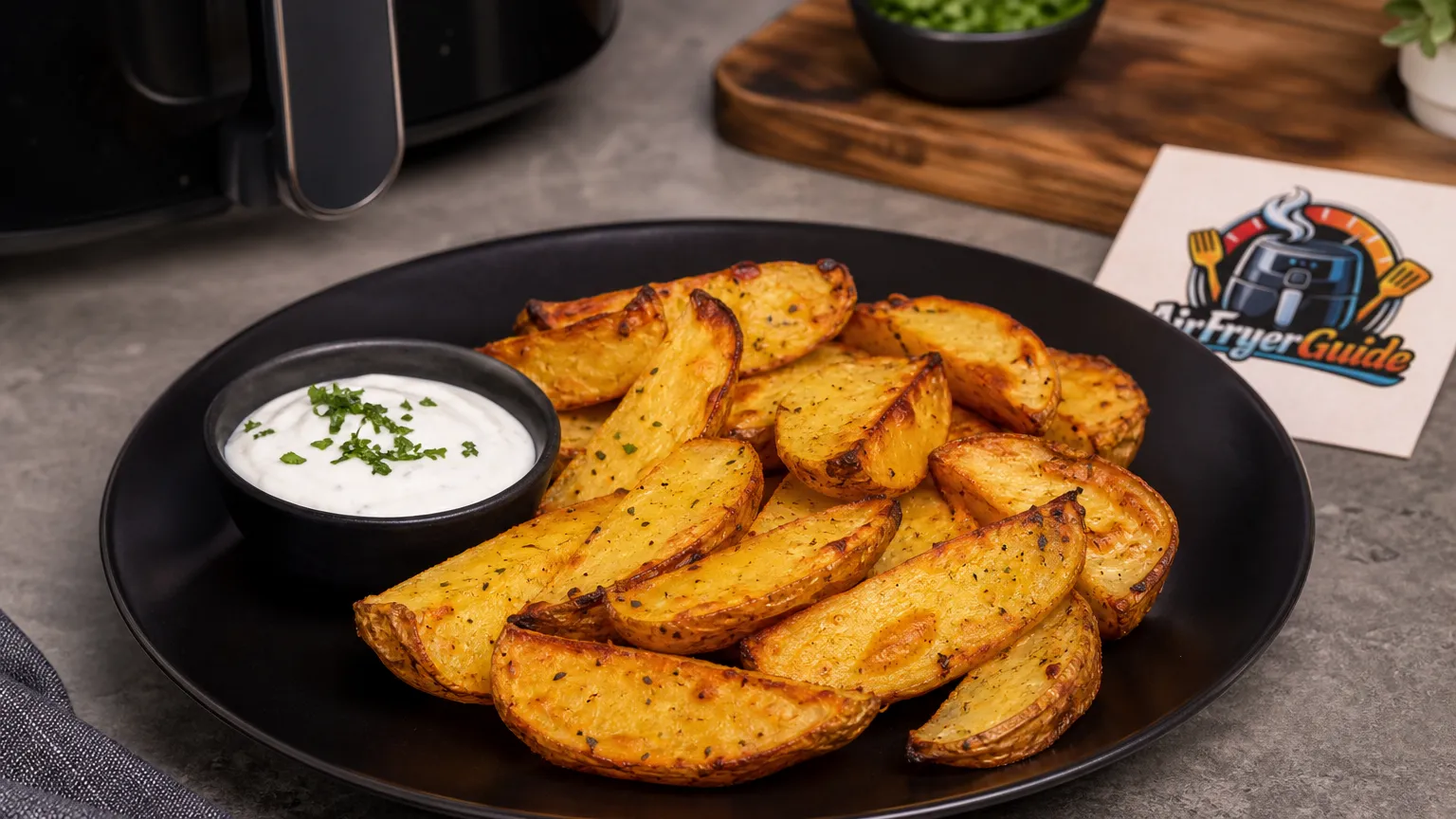 Kartoffelecken (TK) im Airfryer