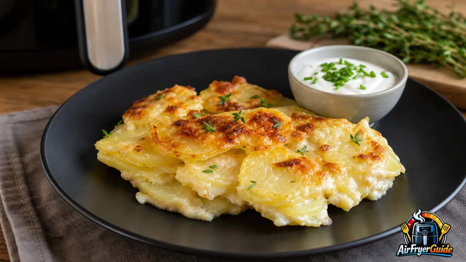 Kartoffelgratin (TK) im Airfryer