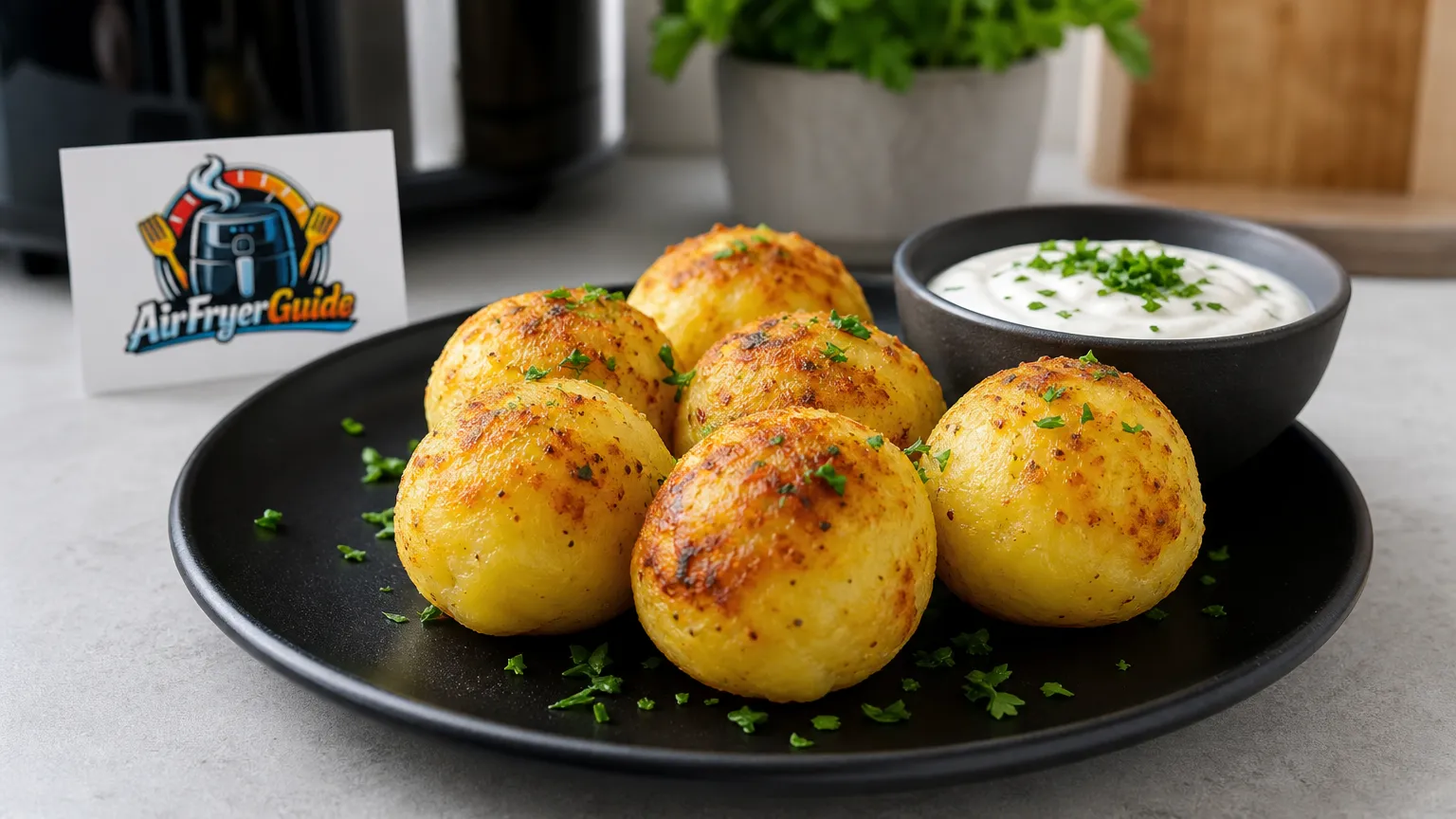 Kartoffelknödel im Airfryer