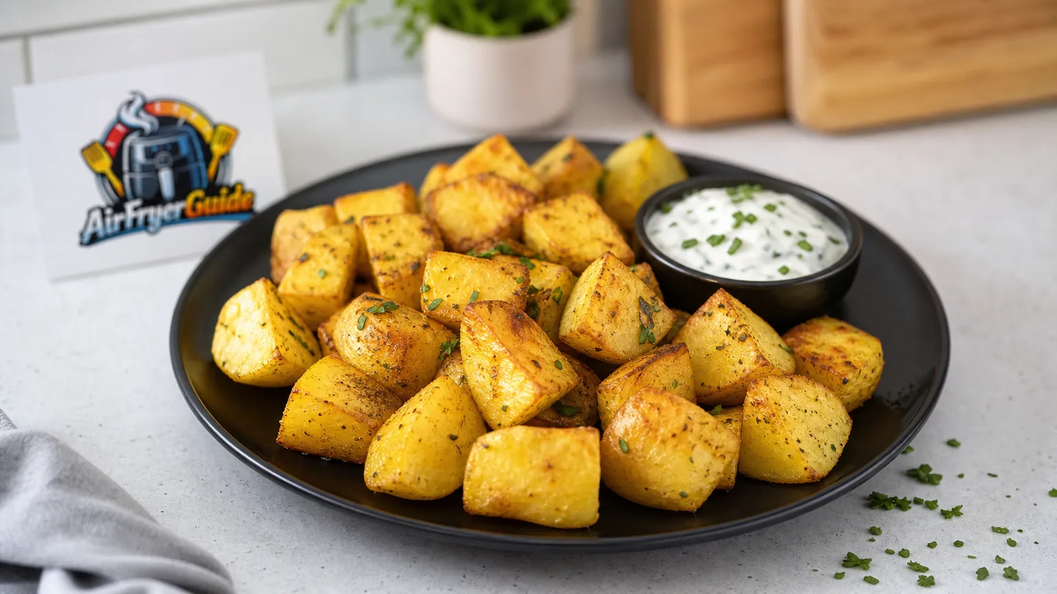 Kartoffeln aufwärmen im Airfryer
