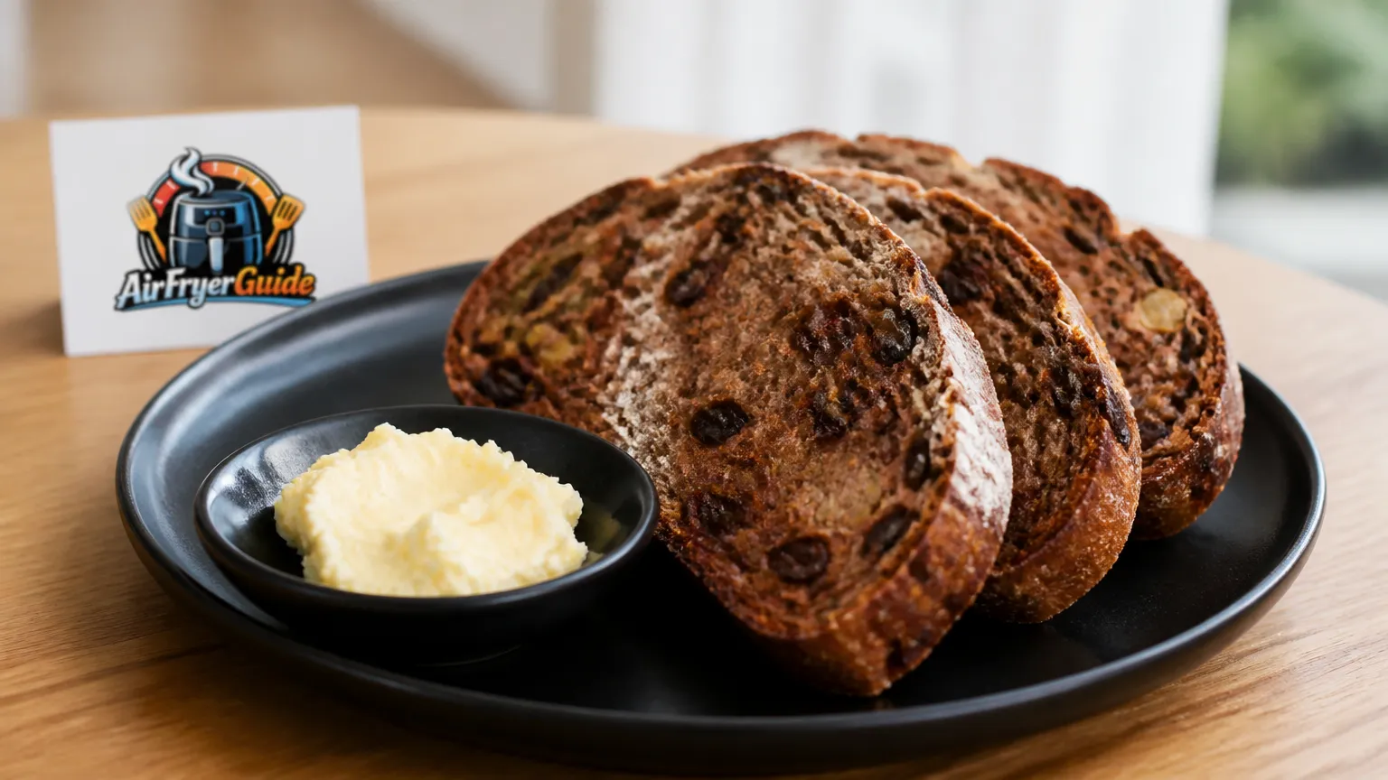 Kletzenbrot im Airfryer