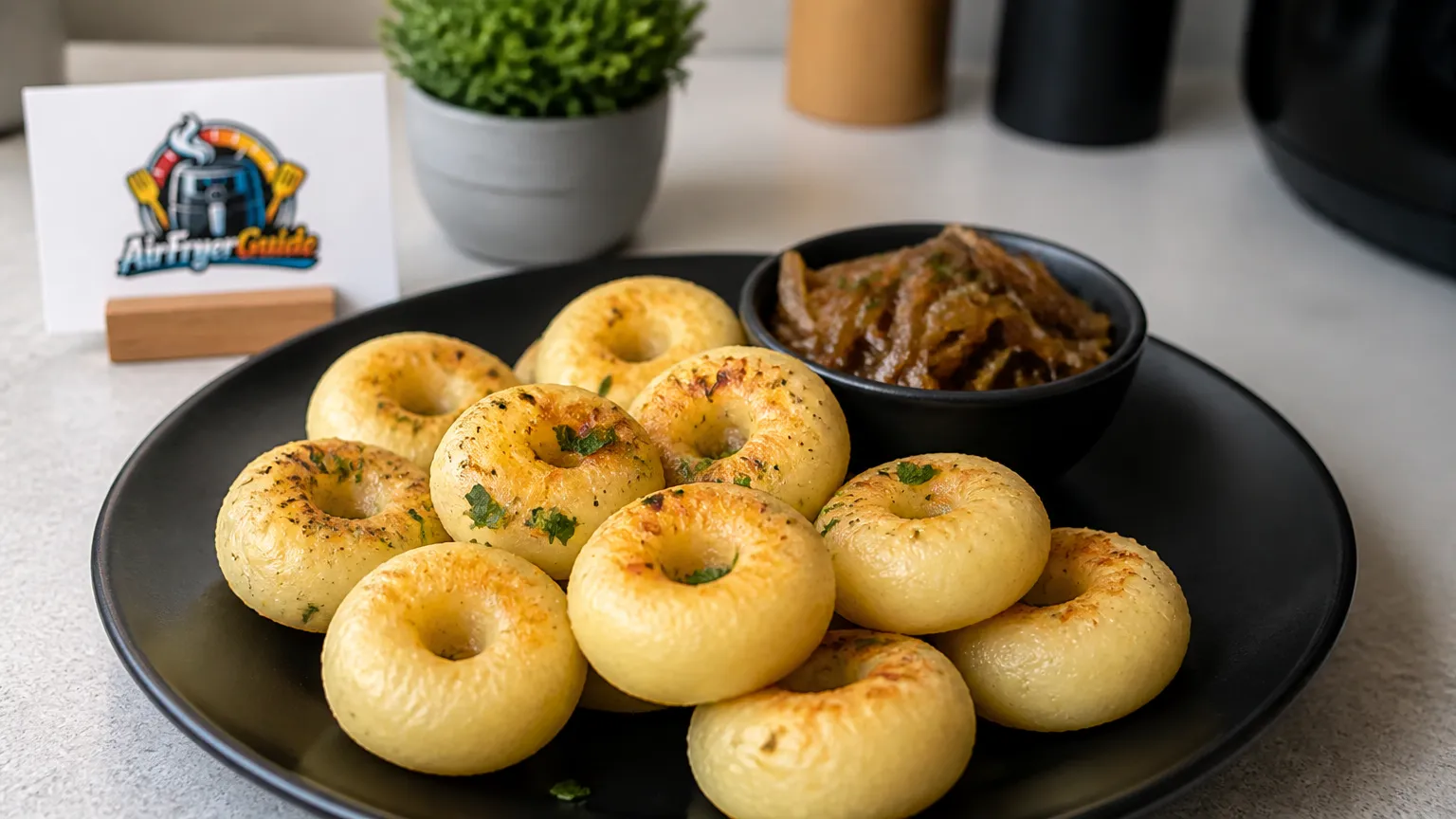Kluski Śląskie aufwärmen im Airfryer