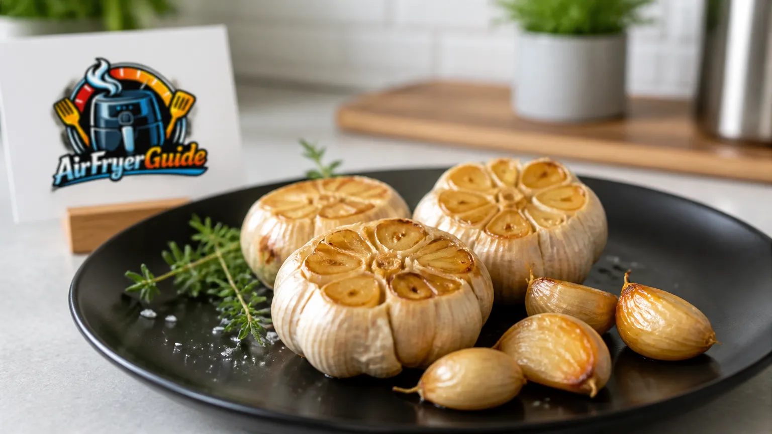 Knoblauch (TK) im Airfryer
