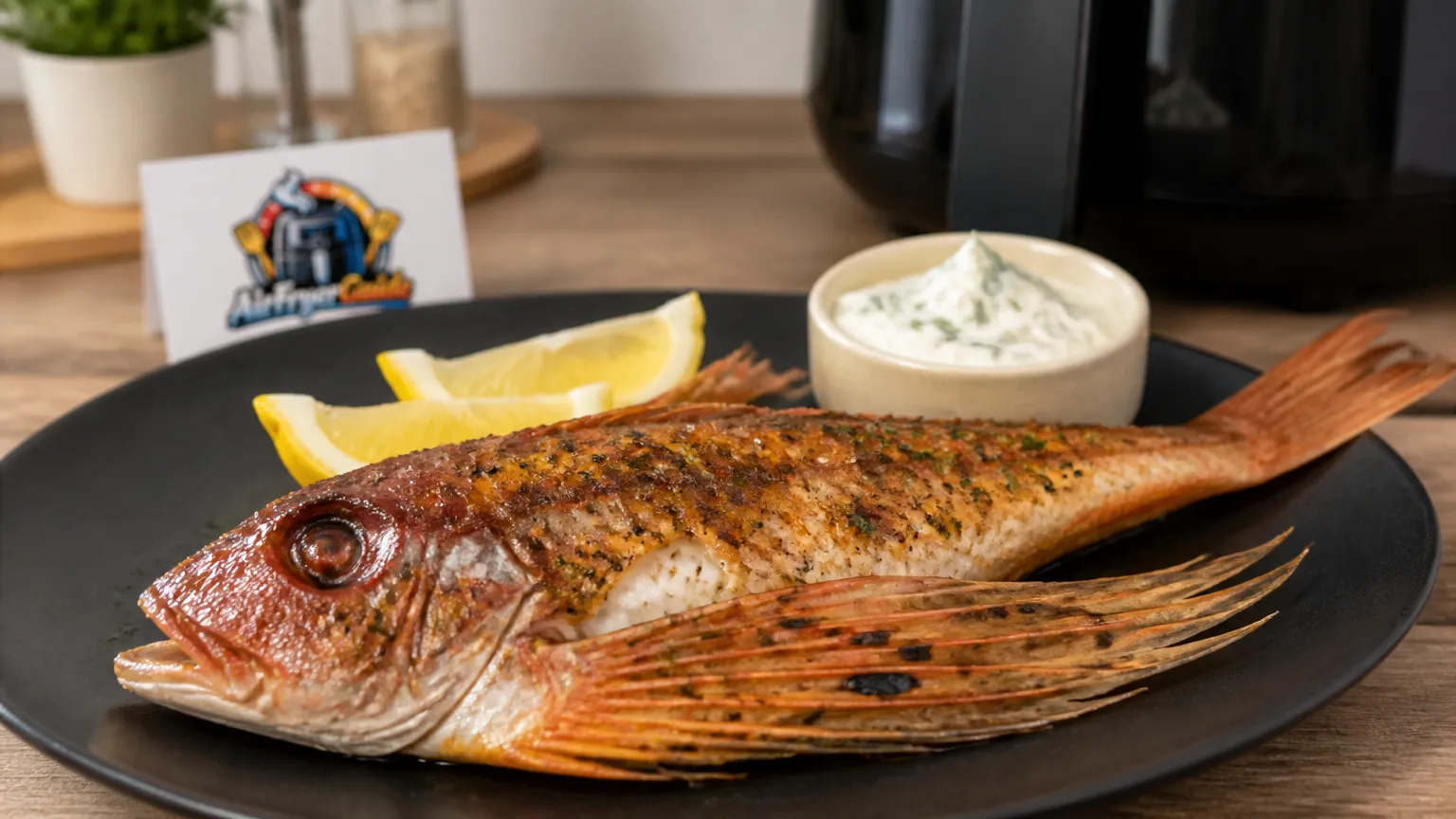 Knurrhahn im Airfryer