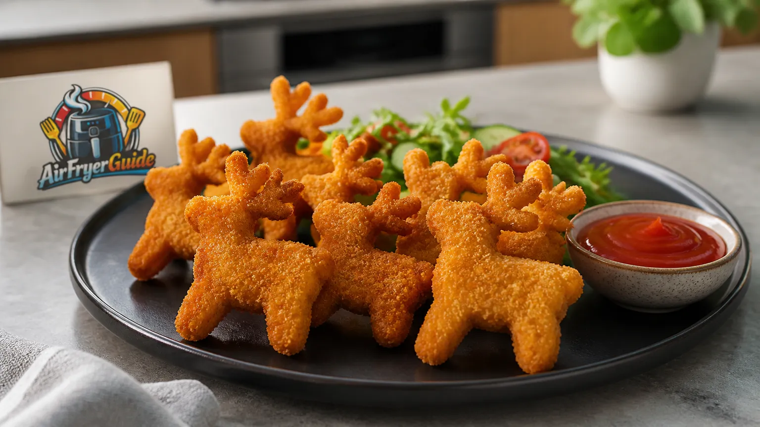 Knusper Rentiere (TK) im Airfryer