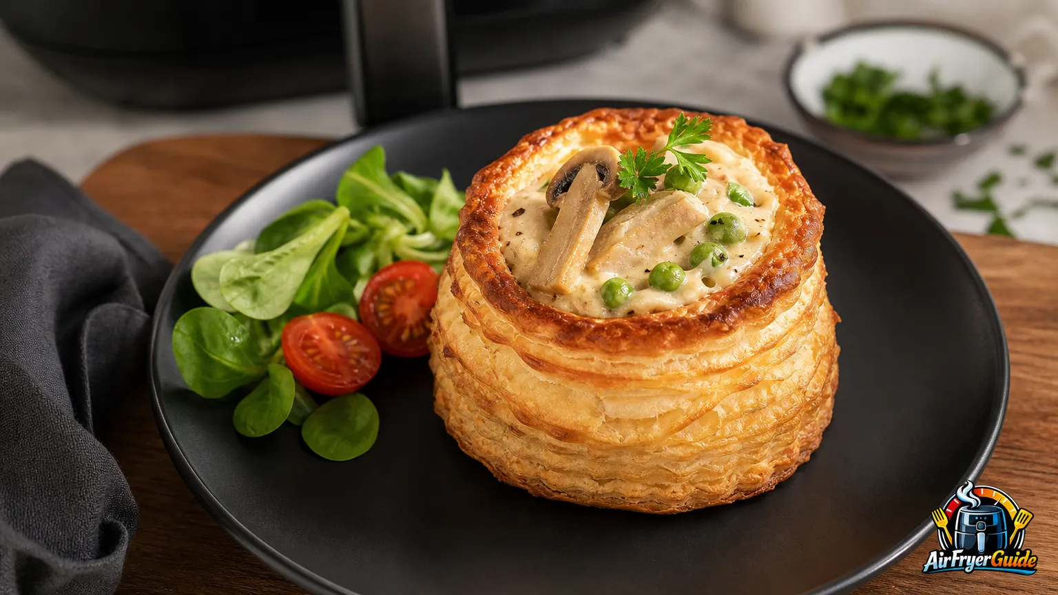 Königinpastete im Airfryer